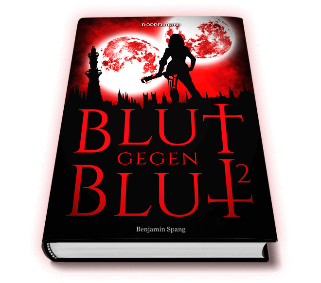 Hardcover des Fantasyromans Blut gegen Blut 2